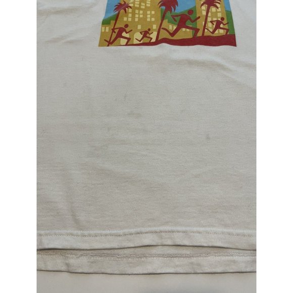 Los Angeles Marathon XIX 2004 Volunteer Shirt Hanes Tag Almost Vintage Size XL - Picture 11 of 16